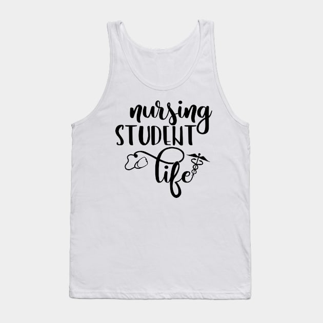 Funny Nursing Student Nurse Gift Idea Tank Top by EmergentGear